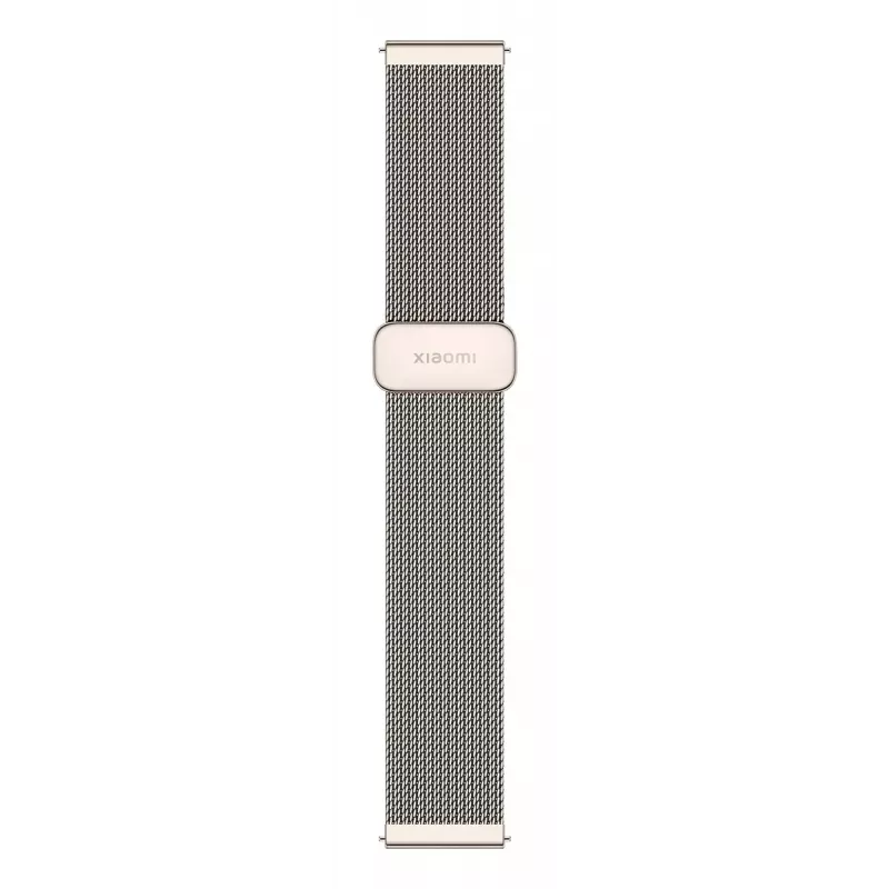 Xiaomi Watch S4 41 mm reloj inteligente, 1,32" AMOLED 466x466, GPS, NFC, 5 ATM, correa milanesa, Sunset Gold