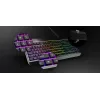 Teclado gaming con cable de tamaño completo Genesis Rhod 530, USB, QWERTY US, membrana, iluminación RGB, 114 teclas, cable de 1,8 m, negro