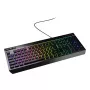 Teclado gaming con cable de tamaño completo Genesis Rhod 530, USB, QWERTY US, membrana, iluminación RGB, 114 teclas, cable de 1,8 m, negro