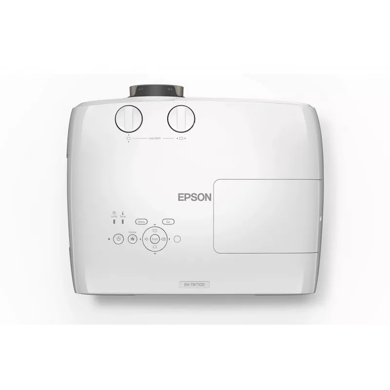 Proyector de tiro estándar Epson EH-TW7100 3000 lúmenes ANSI 3LCD UHD 4K (3840x2160) 3D blanco