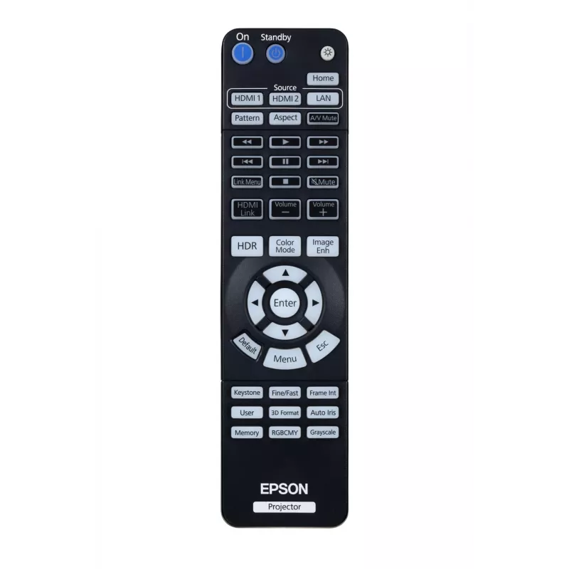 Proyector de tiro estándar Epson EH-TW7100 3000 lúmenes ANSI 3LCD UHD 4K (3840x2160) 3D blanco