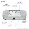 Proyector de tiro estándar Epson EH-TW7100 3000 lúmenes ANSI 3LCD UHD 4K (3840x2160) 3D blanco