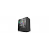 Caja de PC DeepCool Matrexx 55 Mesh semitorre negra — ATX, cristal templado, compatible con ventiladores de 120/140 mm