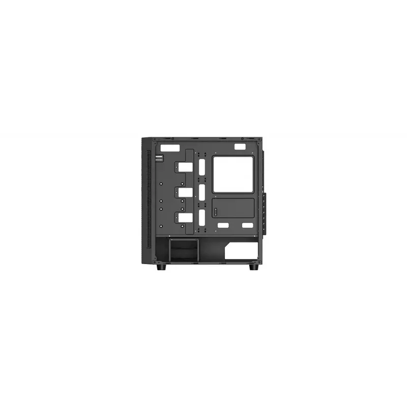 Caja de PC DeepCool Matrexx 55 Mesh semitorre negra — ATX, cristal templado, compatible con ventiladores de 120/140 mm