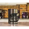 Cafetera de filtro Adler AD 4407, 550 W, jarra de 0,7 L, plata/negro, semiautomática