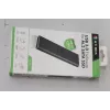 Unidad SSD Icy Box 1x mSATA SSD a USB 3.0 Host Aluminio negro IB-183M2