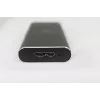 Unidad SSD Icy Box 1x mSATA SSD a USB 3.0 Host Aluminio negro IB-183M2