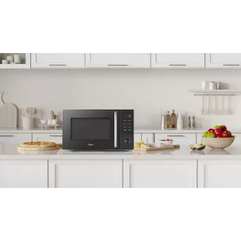 Microondas Midea MMO-AM25VB(BK) independiente 25 L 900 W negro