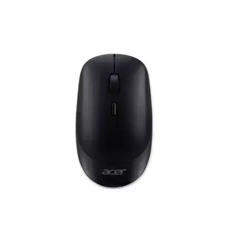 Acer GP.ACC11.03M Teclado con ratón, Home Office, USB, Negro, Gris