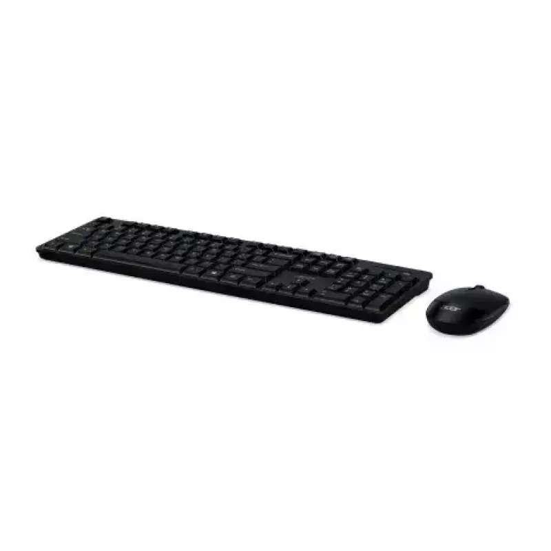 Acer GP.ACC11.03M Teclado con ratón, Home Office, USB, Negro, Gris