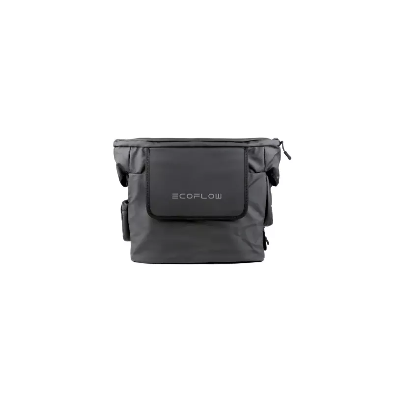 Bolsa de transporte EcoFlow BMR330 para estación de energía portátil, negra, funda protectora duradera