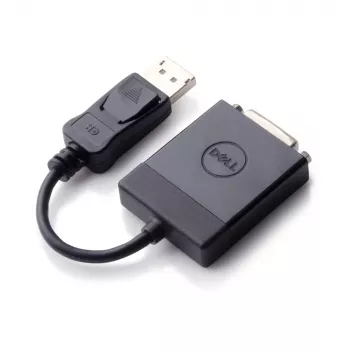 DELL 470-ABEO Adaptador de cable de vídeo DisplayPort DVI Negro