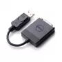 DELL 470-ABEO Adaptador de cable de vídeo DisplayPort DVI Negro
