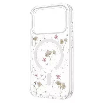Tapa trasera FIXED MagBloom para Apple iPhone 17 Pro — TPU, Blush Plum