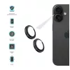 FIXED Vidrio para cámara para Apple iPhone 17 — Vidrio Negro