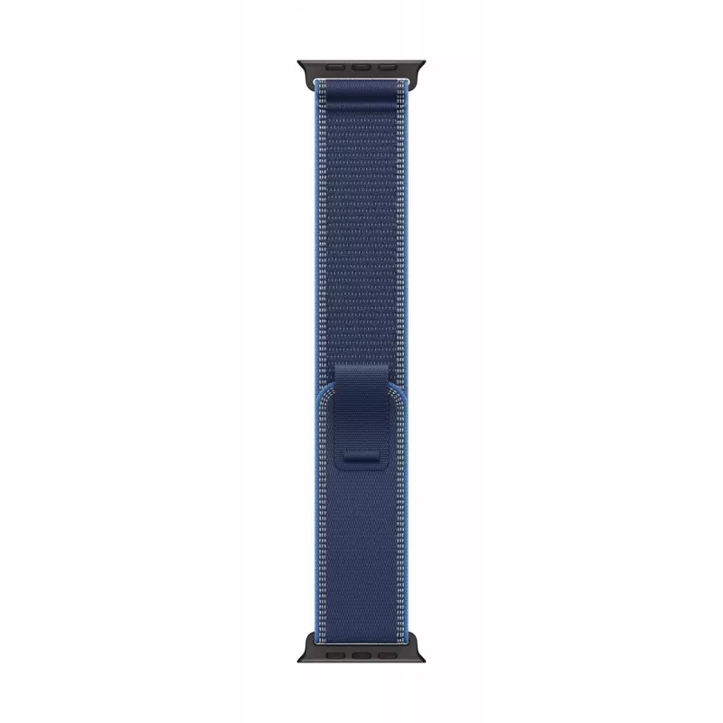 APPLE Trail Loop 49 mm Blue/Bright Blue – S/M – acabado titanio negro