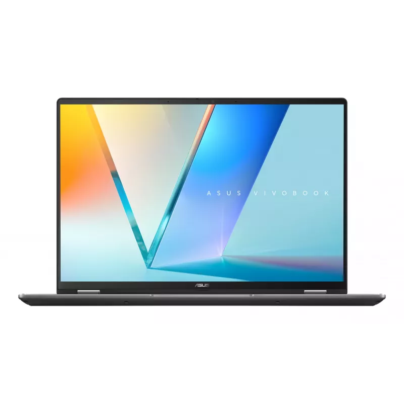 Portátil híbrido 2 en 1 ASUS Vivobook 16 Flip TP3607SH-RJ013W — Intel Core Ultra 7 258V, pantalla táctil 16 inch 3K, 32 GB LPDDR5x, 1 TB SSD, NVIDIA GeForce RTX 5050, WIN11 Home, gris