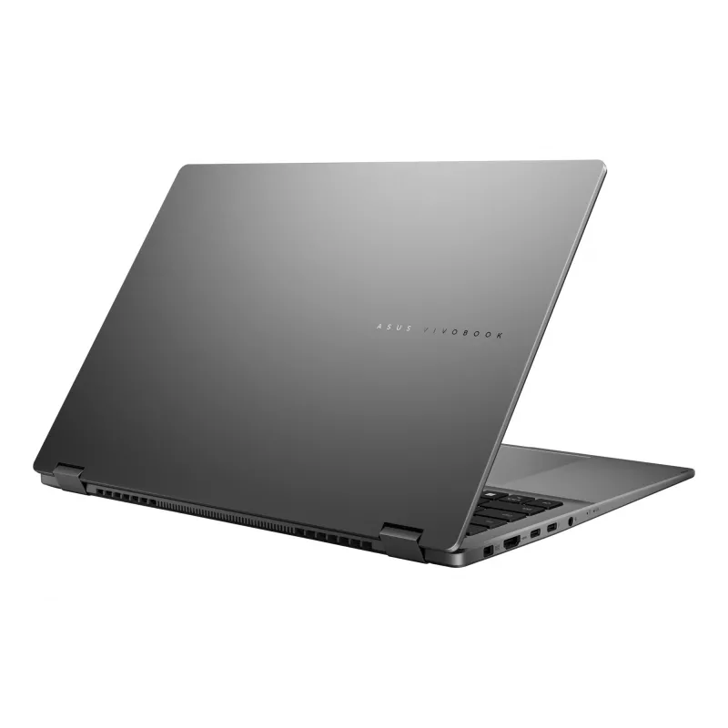 Portátil híbrido 2 en 1 ASUS Vivobook 16 Flip TP3607SH-RJ013W — Intel Core Ultra 7 258V, pantalla táctil 16 inch 3K, 32 GB LPDDR5x, 1 TB SSD, NVIDIA GeForce RTX 5050, WIN11 Home, gris