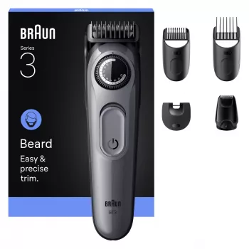 Braun BeardTrimmer 3 80789789 Recortador de barba AC/batería 20 2 cm Negro