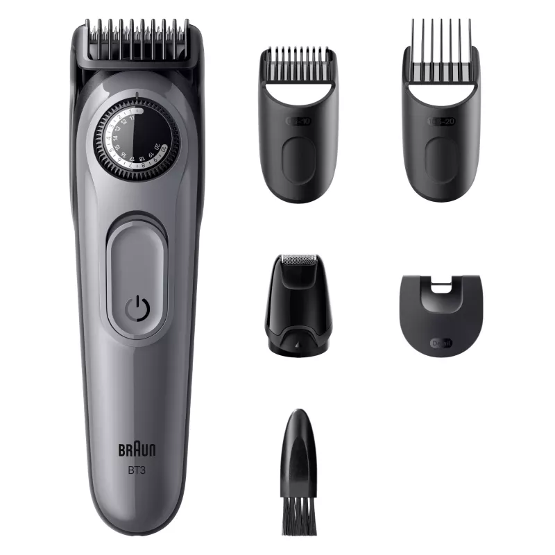 Braun BeardTrimmer 3 80789789 Recortador de barba AC/batería 20 2 cm Negro