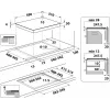 Indesit IB 65B60 NE Negro Integrable 59 cm Placa de inducción 4 zona(s)