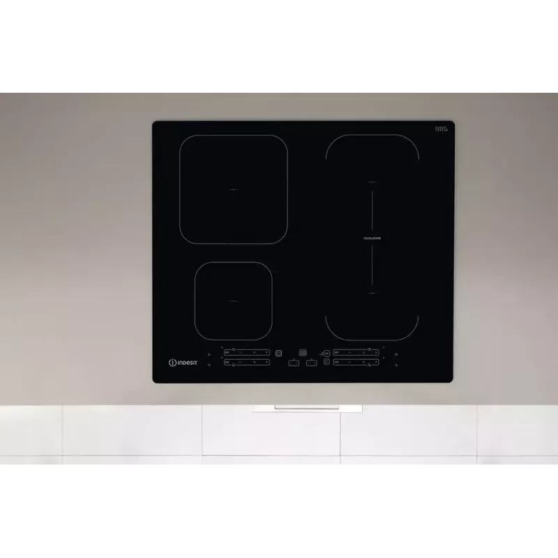 Indesit IB 65B60 NE Negro Integrable 59 cm Placa de inducción 4 zona(s)