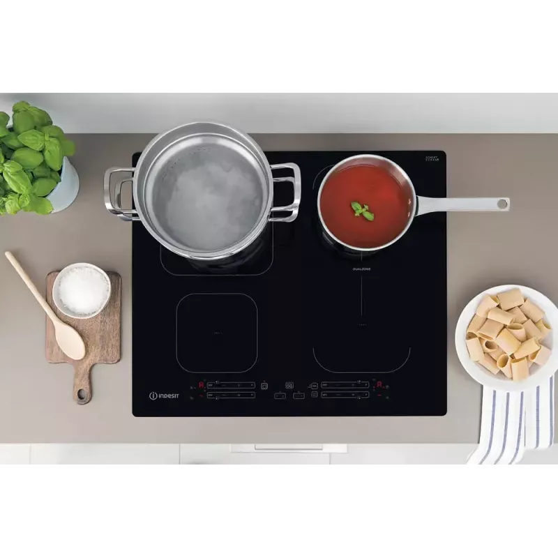 Indesit IB 65B60 NE Negro Integrable 59 cm Placa de inducción 4 zona(s)