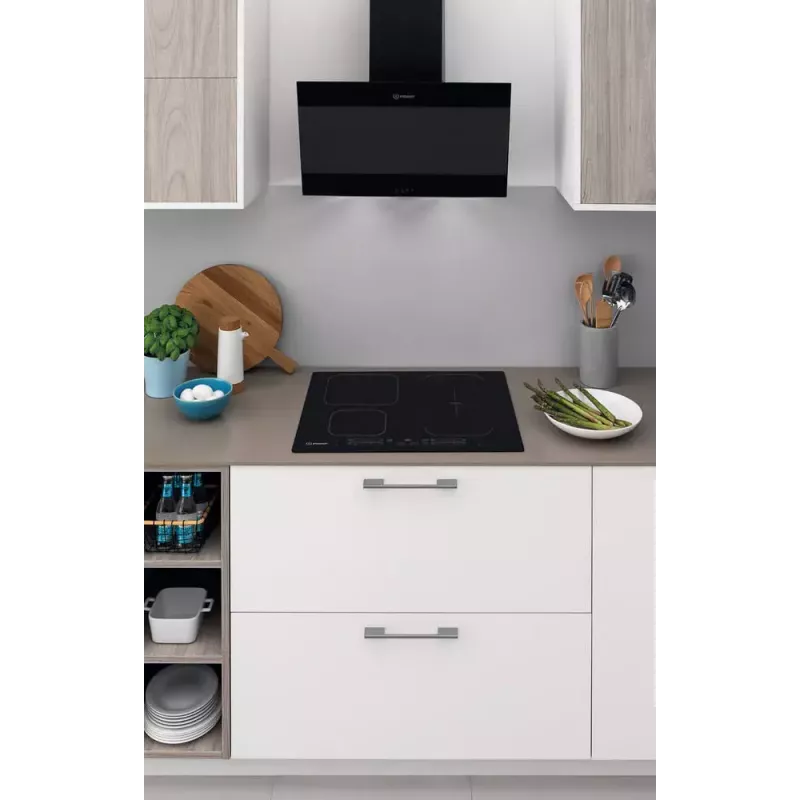 Indesit IB 65B60 NE Negro Integrable 59 cm Placa de inducción 4 zona(s)