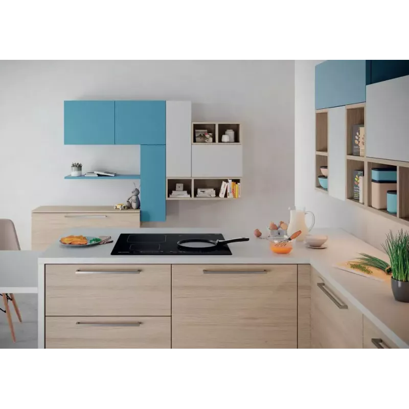 Indesit IB 65B60 NE Negro Integrable 59 cm Placa de inducción 4 zona(s)