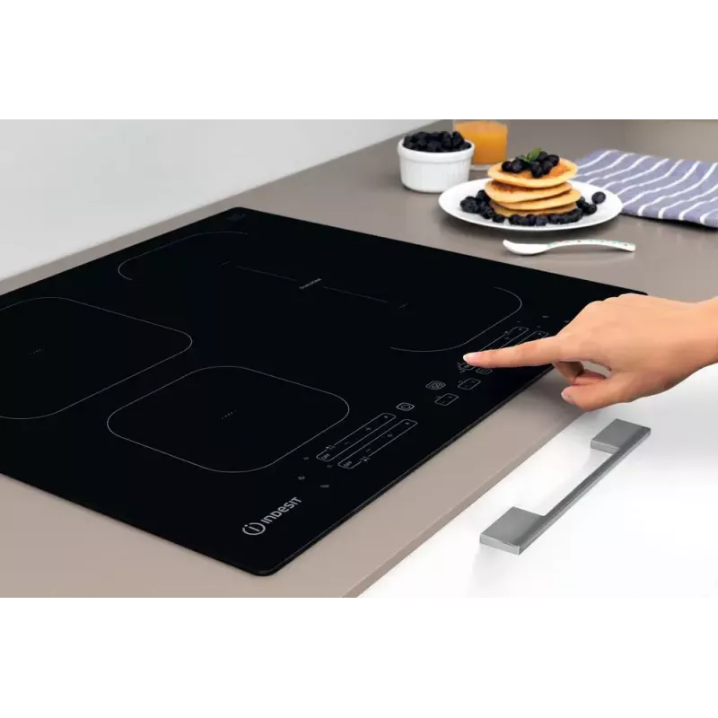 Indesit IB 65B60 NE Negro Integrable 59 cm Placa de inducción 4 zona(s)