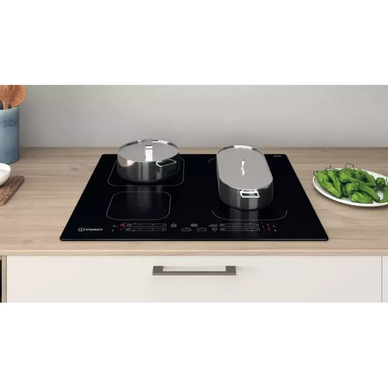 Indesit IB 65B60 NE Negro Integrable 59 cm Placa de inducción 4 zona(s)