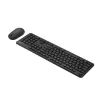 Conjunto inalámbrico de teclado y ratón ASUS CW100 — distribución US, negro, teclado QWERTY de tamaño completo, ratón de 1600 DPI