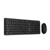 Conjunto inalámbrico de teclado y ratón ASUS CW100 — distribución US, negro, teclado QWERTY de tamaño completo, ratón de 1600 DPI