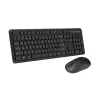 Conjunto inalámbrico de teclado y ratón ASUS CW100 — distribución US, negro, teclado QWERTY de tamaño completo, ratón de 1600 DPI