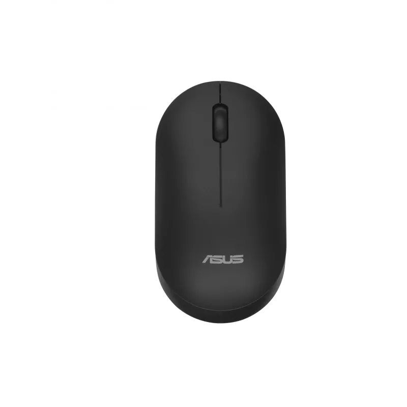 Conjunto inalámbrico de teclado y ratón ASUS CW100 — distribución US, negro, teclado QWERTY de tamaño completo, ratón de 1600 DPI