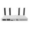Switch de red MikroTik CRS418-8P-8G-2S+5axQ2axQ-RM — L2/L3, 17× Gigabit RJ-45, 2× SFP+, PoE (802.3af/at), rack 1U