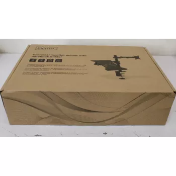 Soporte para monitor DIGITUS DA-90436 inclinación y giro — montaje de mesa para pantallas planas, compatible con VESA