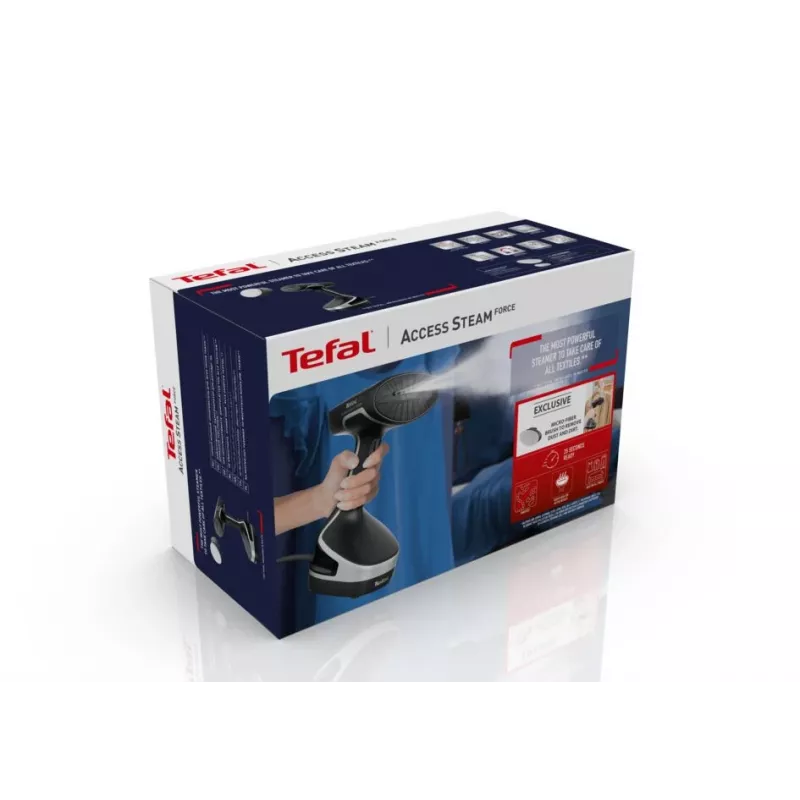 Vaporizador de ropa de mano Tefal Acces Steam Force DT8270 0,2 L 2000 W Negro