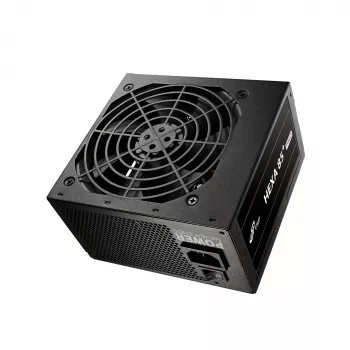 Fuente de alimentación FSP HEXA 85+ PRO 450W ATX ATX2.5 negra, 450 W, 100 - 240 V, 50 - 60 Hz, 6-2,5 A, activa, 85 W