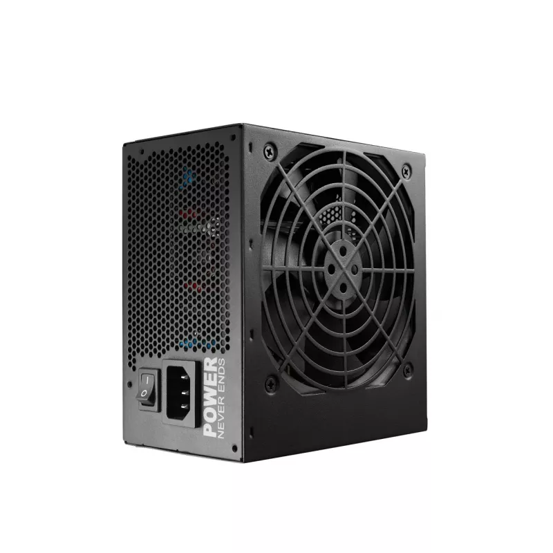 Fuente de alimentación FSP HEXA 85+ PRO 450W ATX ATX2.5 negra, 450 W, 100 - 240 V, 50 - 60 Hz, 6-2,5 A, activa, 85 W