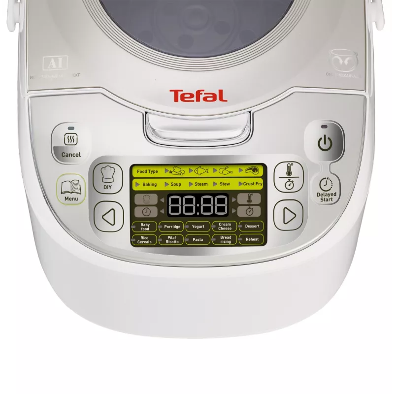 Olla multifunción Tefal RK8121 5 L 750 W plata, blanco