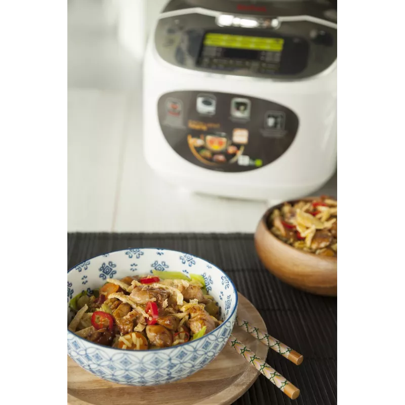 Olla multifunción Tefal RK8121 5 L 750 W plata, blanco
