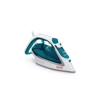 Plancha Tefal EasyGliss Plus FV5718 plancha de vapor suela Durilium 2400 W turquesa, blanco