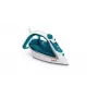 Plancha Tefal EasyGliss Plus FV5718 plancha de vapor suela Durilium 2400 W turquesa, blanco