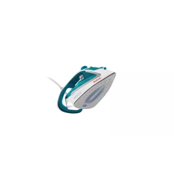 Plancha Tefal EasyGliss Plus FV5718 plancha de vapor suela Durilium 2400 W turquesa, blanco