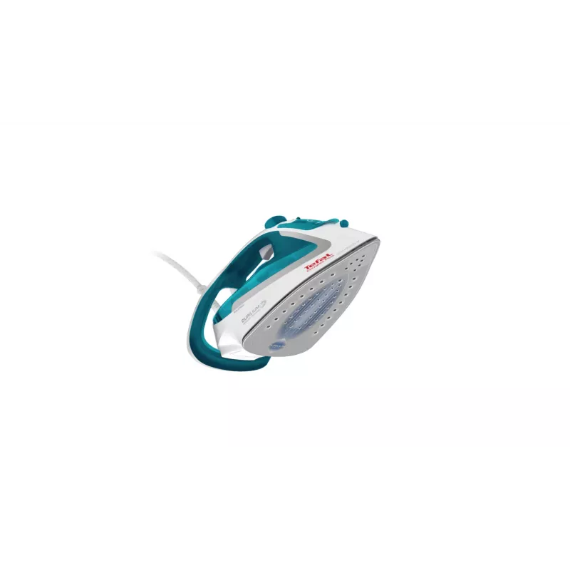 Plancha Tefal EasyGliss Plus FV5718 plancha de vapor suela Durilium 2400 W turquesa, blanco