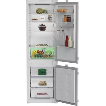 Frigorífico-congelador empotrable BEKO B3BCNA294HS — 270 l de volumen total, indicador LED, clase E, blanco
