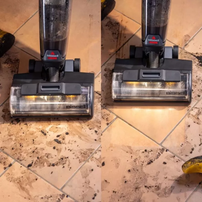 Aspirador de escoba Bissell 4330N/Aspirador de mano con batería Húmedo y seco Sin bolsa 0,44 L Negro