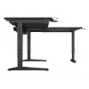 GENESIS NDS-2295 Mesa de ordenador Negra