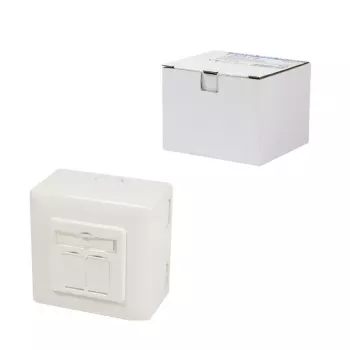 Toma de red 2 x RJ-45 LogiLink NP0124